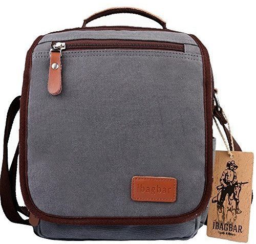 Ibagbar canvas shoulder bag blue